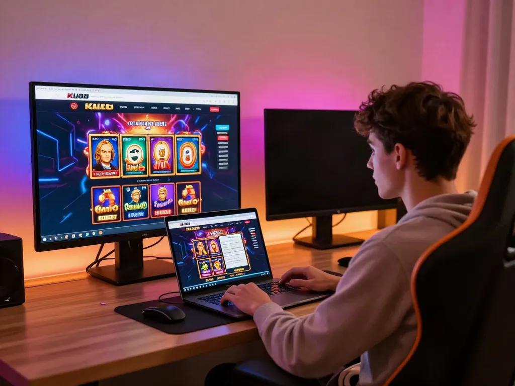 Engaging gaming experience on KU88 platform with vibrant visuals.