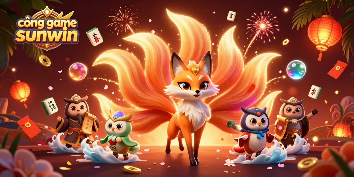 Experience thrilling gameplay at cổng game sunwin, featuring vibrant characters and dynamic casino elements.